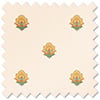 Petal & Block Nitara Spot, Marigold - Twist&Fit Roman Blind